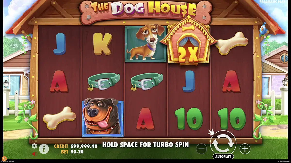 The Dog House — слот для украинцев в онлайн казино Dog house